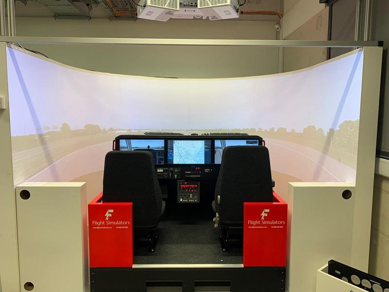 University Dual Seat Cockpit Simulator